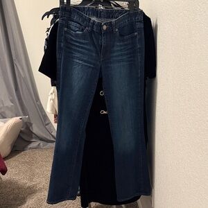 Calvin Klein Jeans Dark Blue Flare & Wide Leg